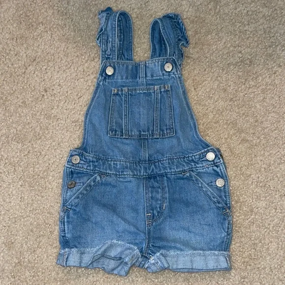 GAP Bottoms Baby Gap Denim Overalls Poshmark